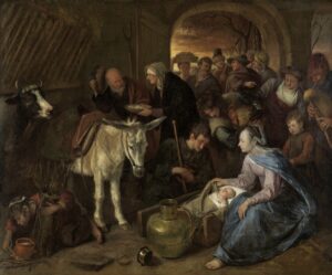 The,Adoration,Of,The,Shepherds,,By,Jan,Steen,,1660-79,,Dutch